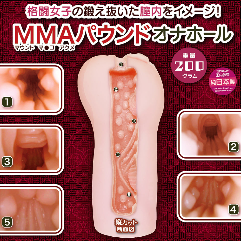 Notowa - Fully erect, pounding from the full mount position!