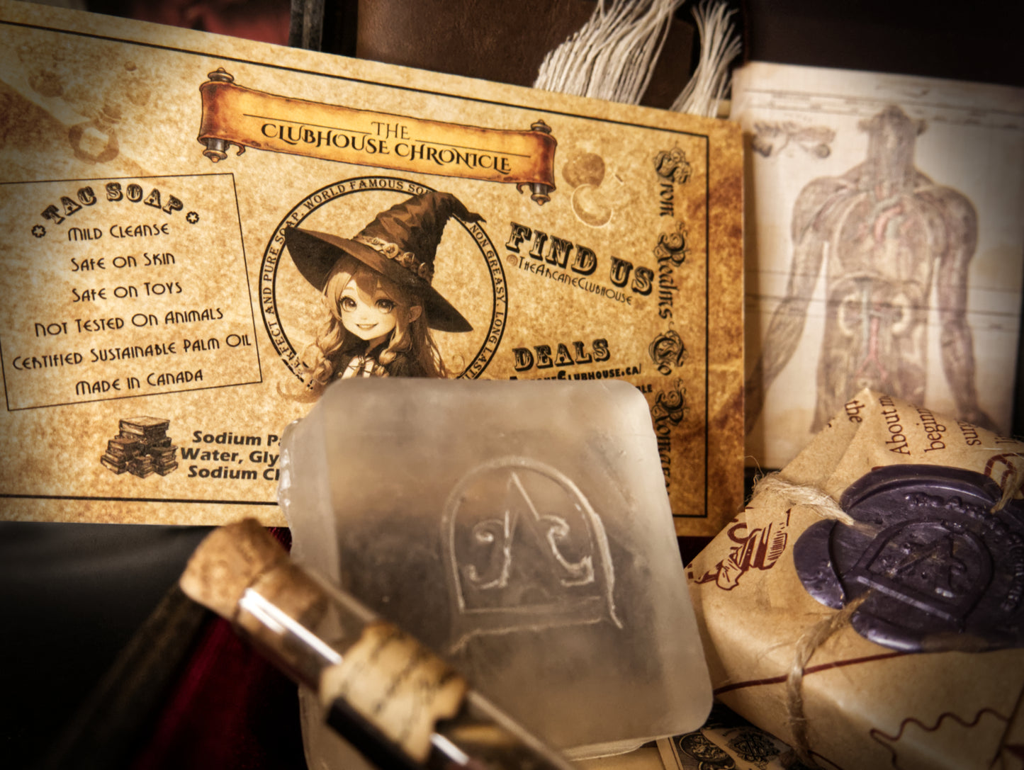 The Arcane Clubhouse Soap - Aetherwash