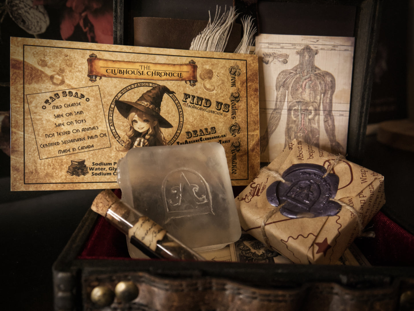 The Arcane Clubhouse Soap - Aetherwash