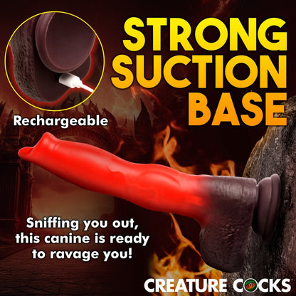 Creature Cocks - Ramming Hound Thrusting & Vibrating Silicone Dildo