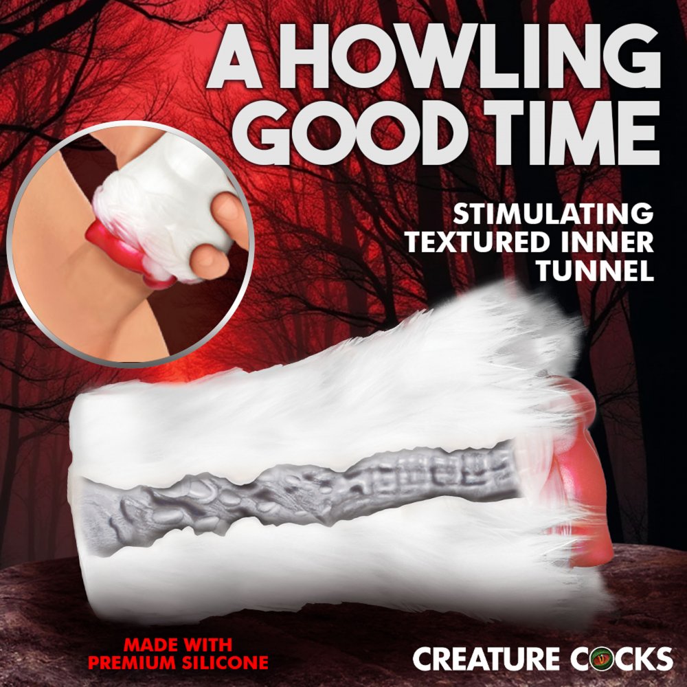 Creature Cocks - Snow She-Wolf Silicone Stroker