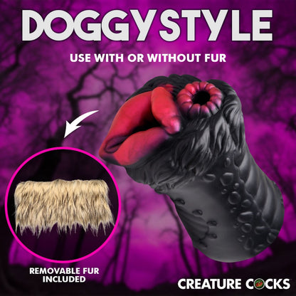 Creature Cocks - Savage She-Wolf Silicone Stroker