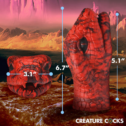 Creature Cocks - Serpentine Stroker Red