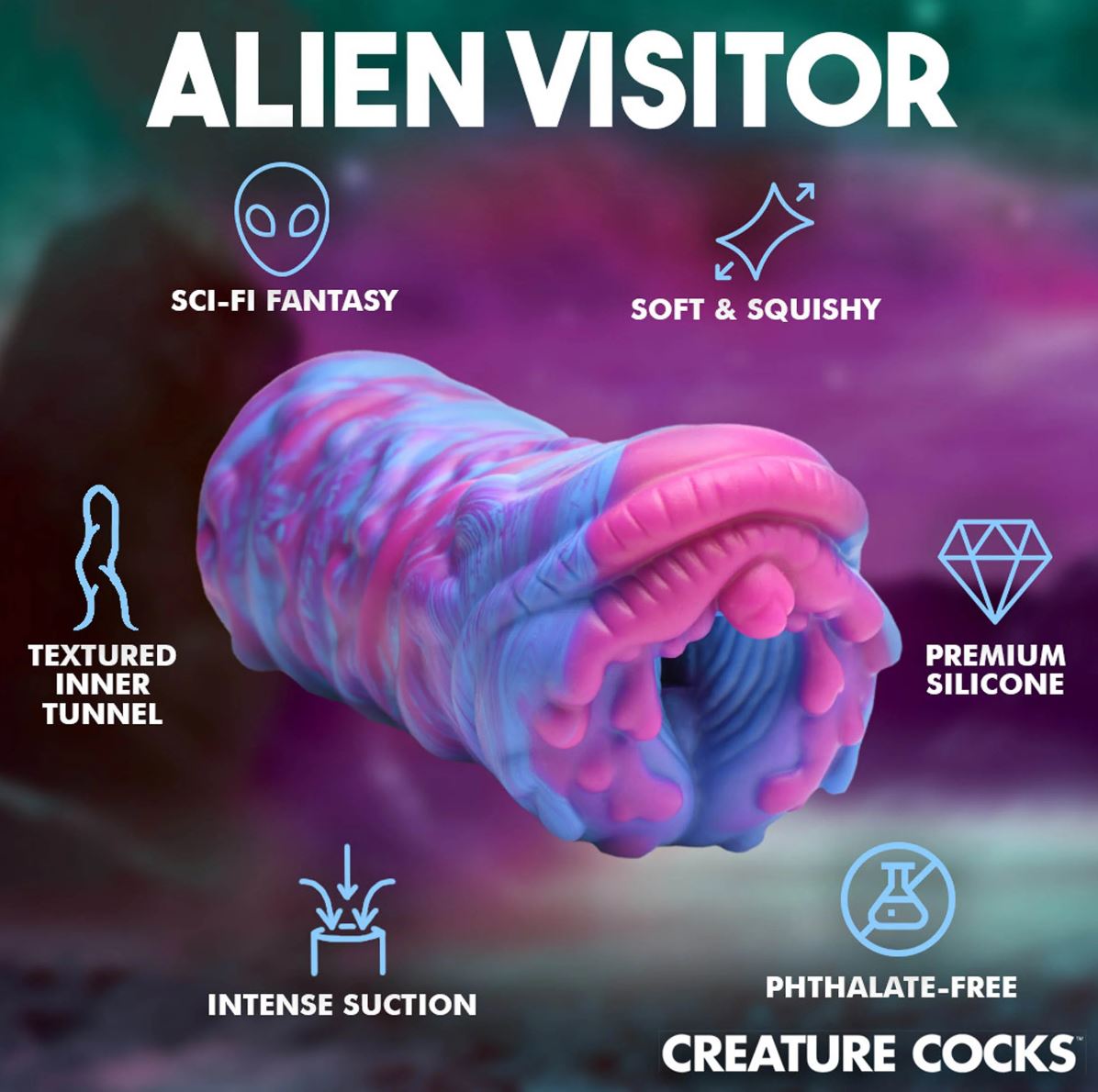 Creature Cocks -  Cyclone Squishy Alien