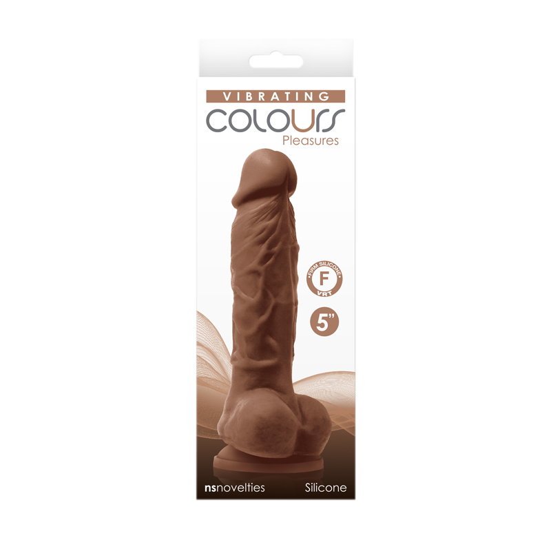 NsNovelties - Colours Pleasures Vibrating 5" Brown