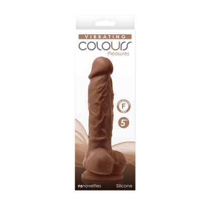 NsNovelties - Colours Pleasures Vibrating 5" Brown