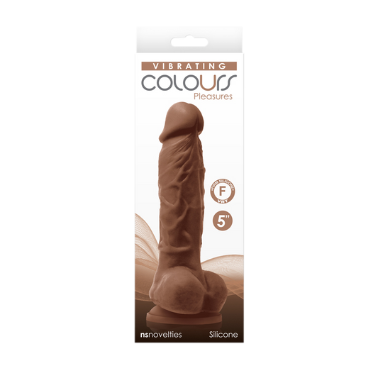 NsNovelties - Colours Pleasures Vibrating 5" Brown