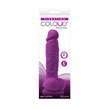 NsNovelties - Colours Pleasures Vibrating 5" Purple